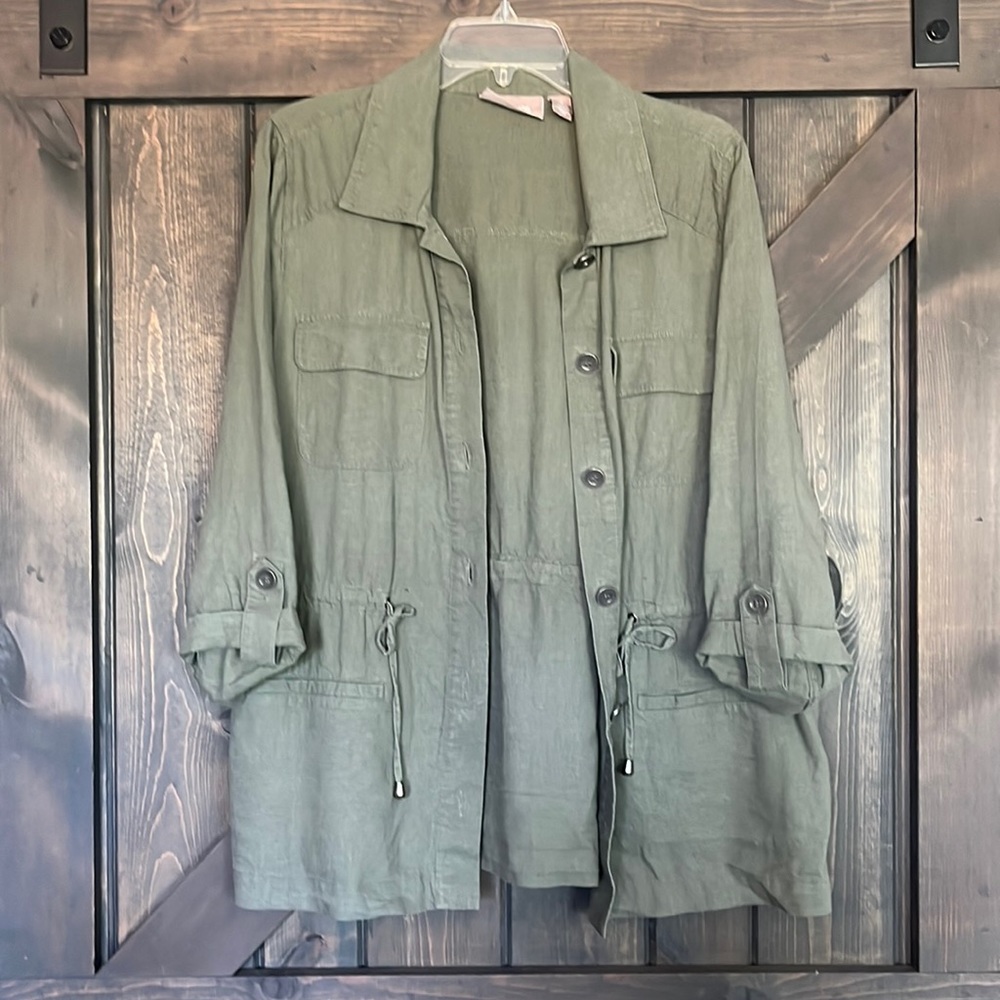 Very beautiful Chico’s cotton jacket!